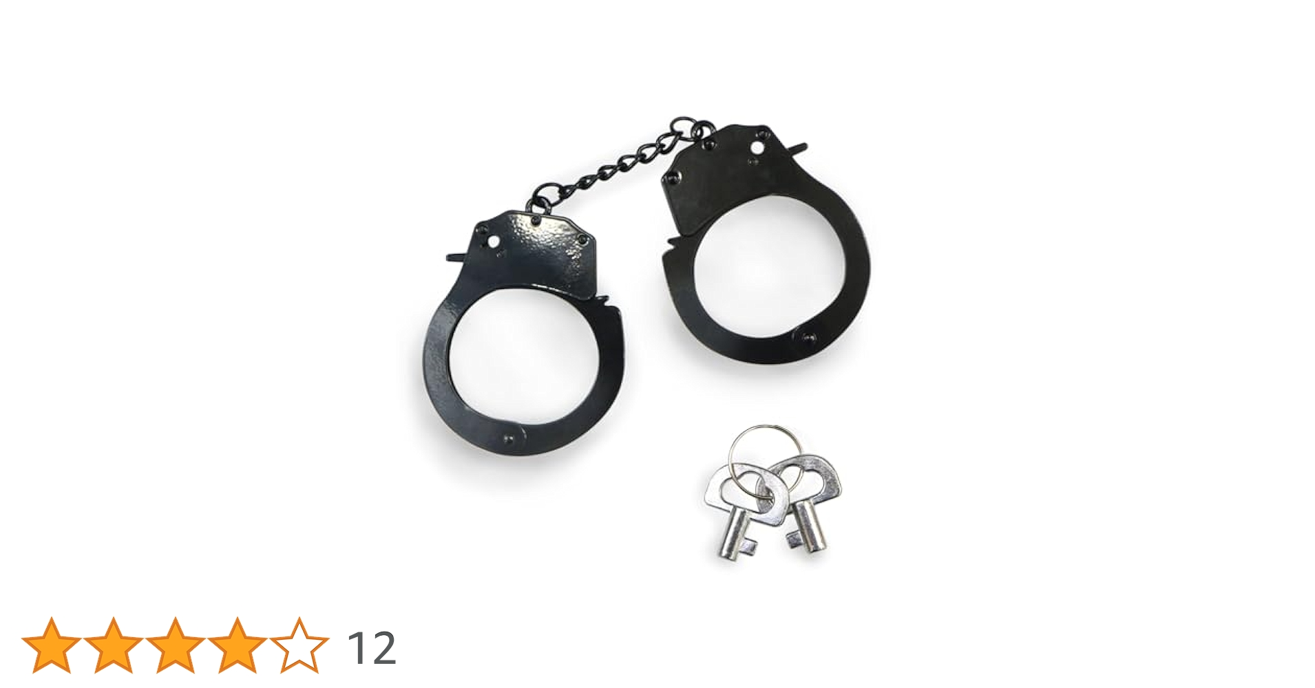 Amazon.co.jp: 手錠 金属製 ブラック 黒 ハンドカフ 手枷 安全